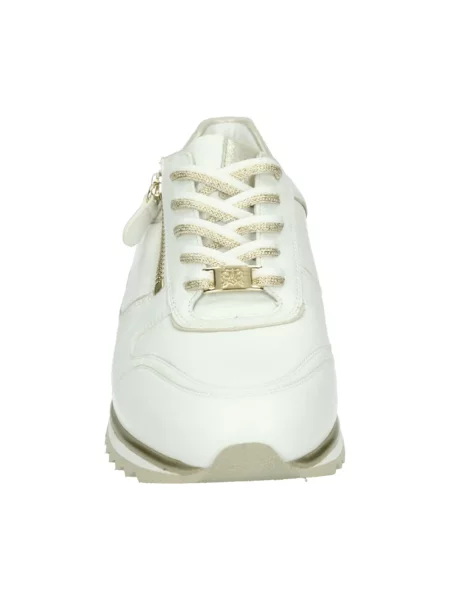 Sneakersy Hassia zamszowe białe