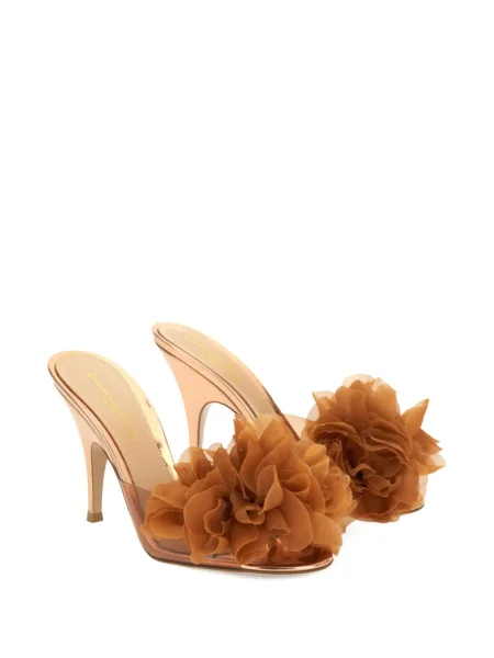 Sandale Gianvito Rossi cu model floral