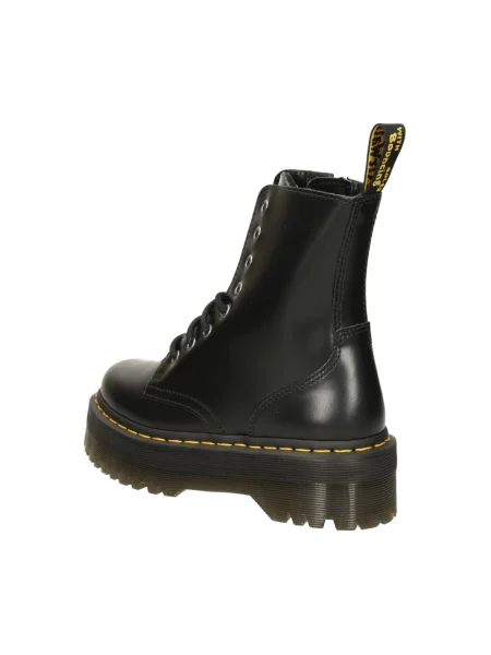 Botki Dr. Martens skórzane retro czarne