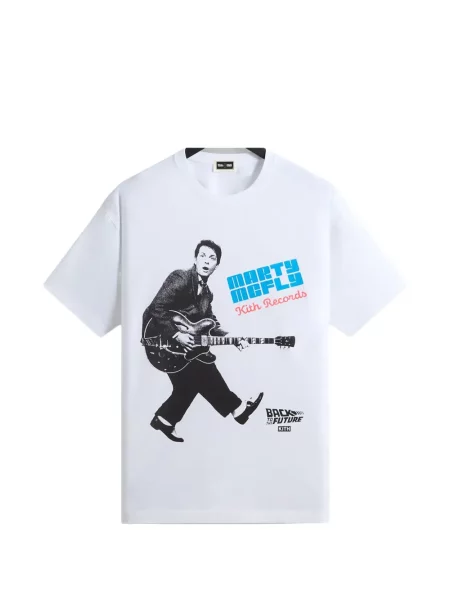 Tricou Kith cu imagine alb