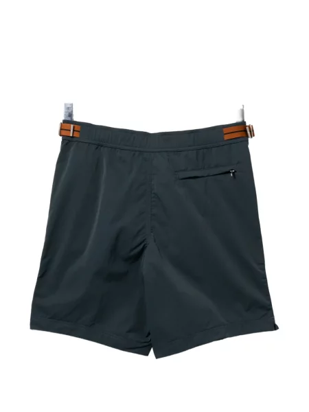Slip de baie Zegna cu cataramă albastru