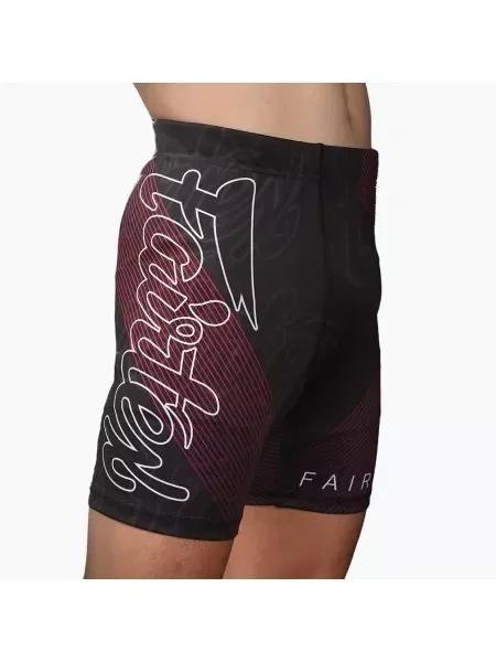 Spodenki treningowe Fairtex Vale Tudo black/purple czarne