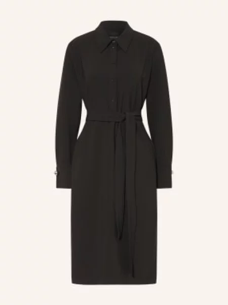 Marc Cain Šaty S Košilovým Límečkem black new černé