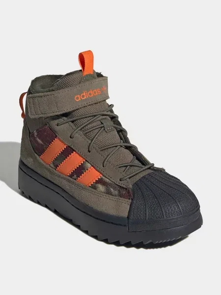 Adidas Ghete Superstar Winter Trek Kaki verde