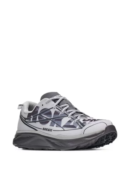 Sneakerși Hoka cu imagine gri