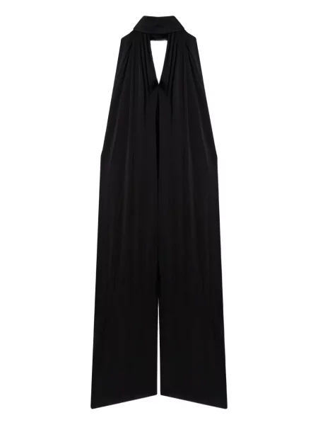 Salopetă Stella Mccartney cu gât halter negru