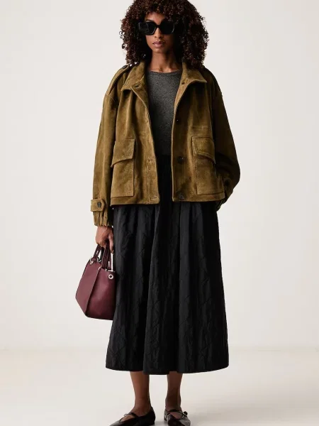 Weekend Max Mara fustă WKDBRIOSE negru