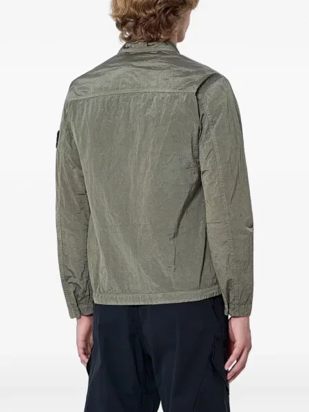Geacă Stone Island cu strasuri verde