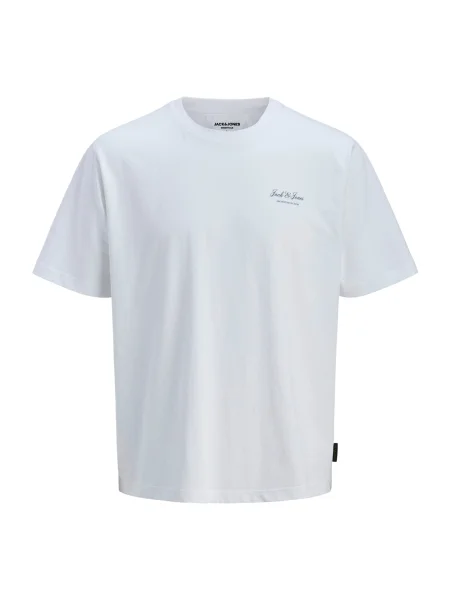 JACK & JONES Tricou JJEArchive albastru alb