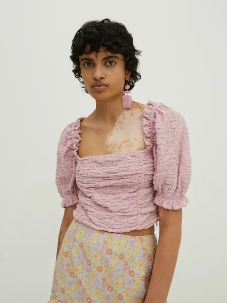 EDITED Tricou Corinne' roz