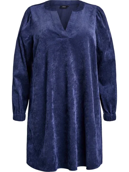 Zizzi Obleka VELENA temno modra