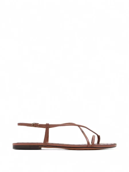 Sandale Sam Edelman din piele cu bretele maro