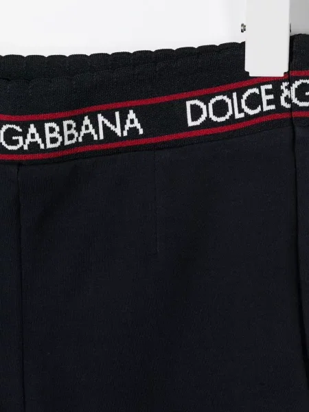 Legginsy dziecięce Dolce And Gabbana czarne