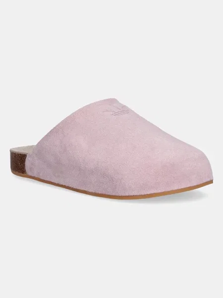 Natikači iz semiša adidas Originals Adimule roza