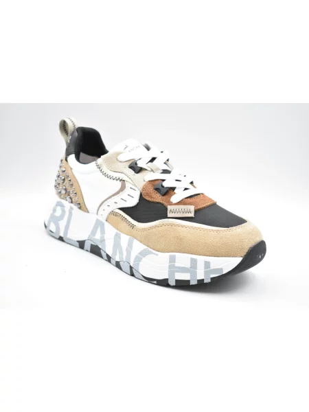 Sneakersy Voile Blanche skórzane