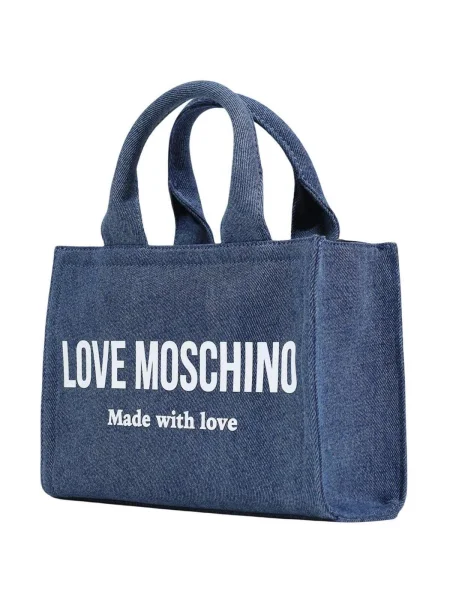 LOVE MOSCHINO Kabelka modrá