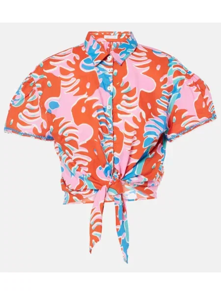 Košulja Poupette St Barth s printom crvena