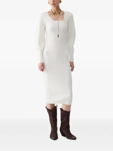 Rochie Liu Jo tricotate alb