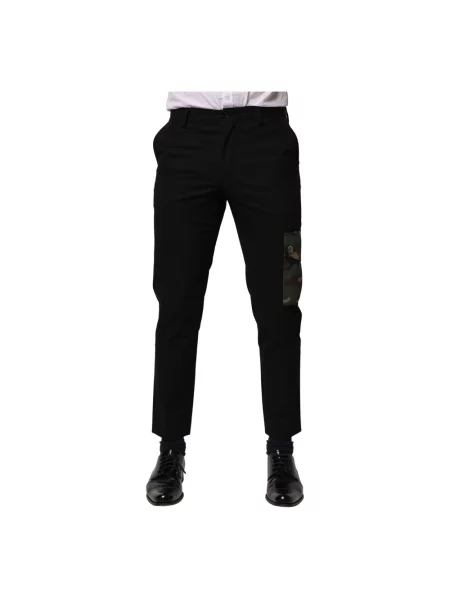 Spodnie cargo Dolce And Gabbana czarne