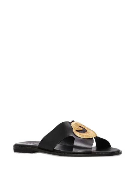 Кожени сандали Kotris Sandals черно