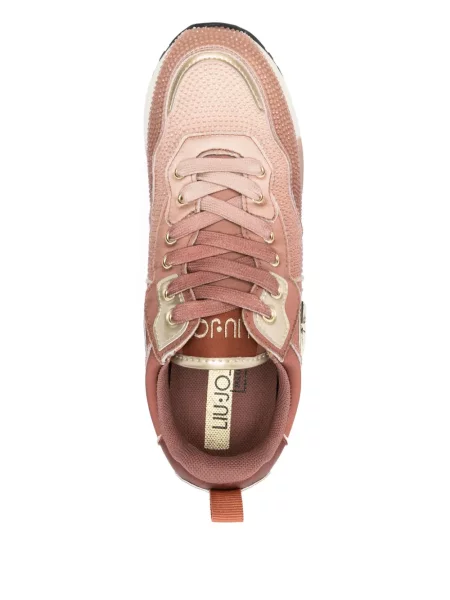 Маратонки Liu Jo на платформе розово