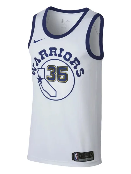 Bikerské tričko Nike s potiskem bez rukávů modré