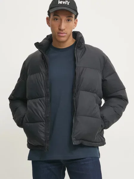 Яке Hollister Co. зимен модел черно