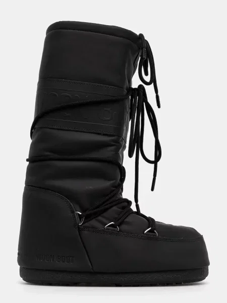 Зимові чоботи Moon Boot MB ICON RUBBER чорний