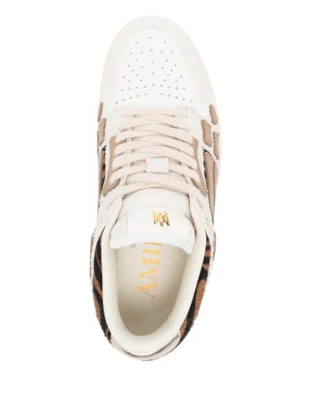 Sneakerși Amiri cu model zebră