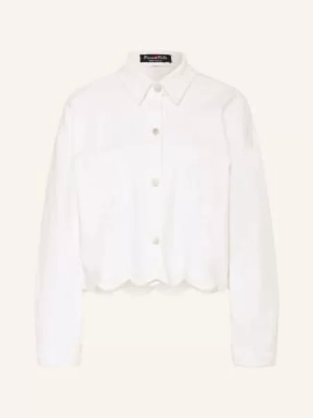 Buena Vista Džínová Bunda off-white bílá