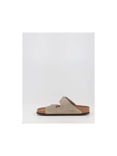 BIRKENSTOCK Sandály Arizona šedobéžová béžové