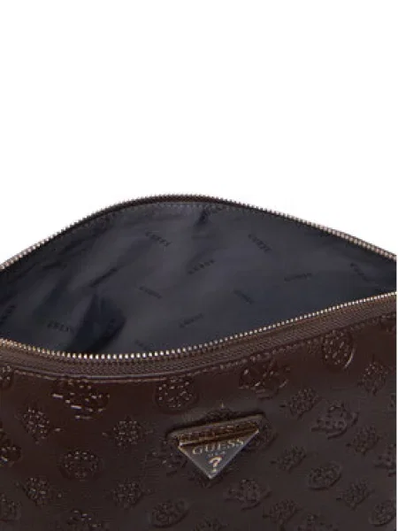 Guess Smink táska Lenwood Travel barna
