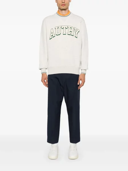 Bluza Autry z nadrukiem szara