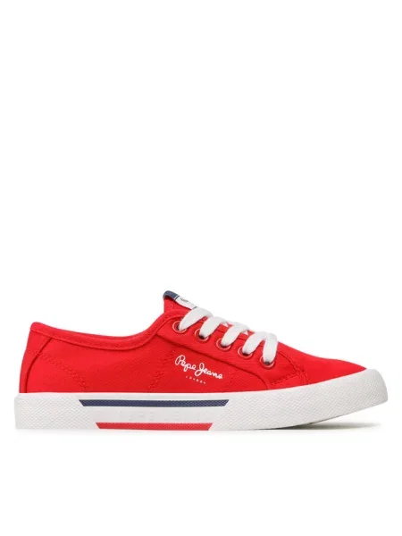 Tenisówki Pepe Jeans czerwone