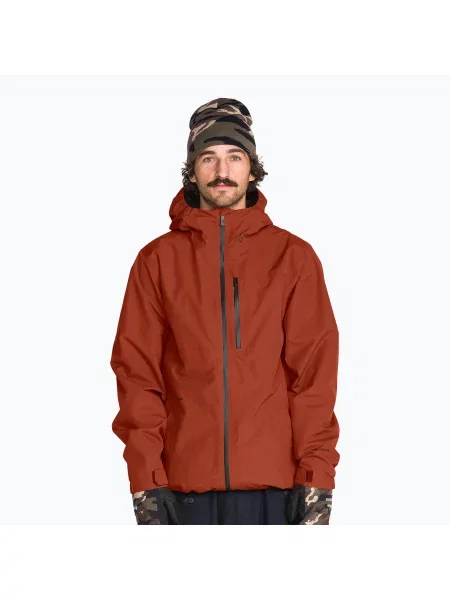 Куртка для сноуборда Volcom L Gore-Tex Jacket burnt orange помаранчева