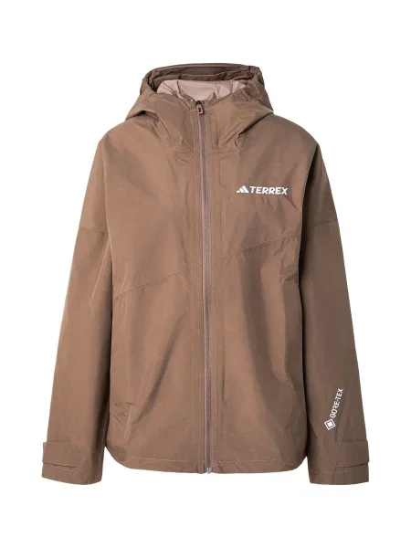 ADIDAS TERREX Outdoor jakna Xperior smeđa bijela