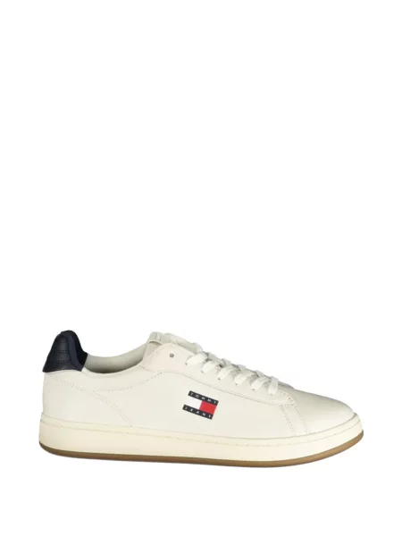 Sneakerși Tommy Hilfiger cu șireturi din dantelă cu autograf