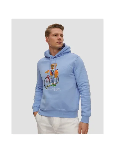 Bluza Męska Polo Ralph Lauren niebieska