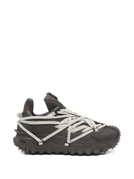 Sneakerși Moncler + Rick Owens maro