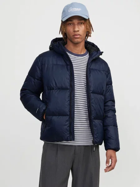 JACK & JONES Geacă de iarnă JCOLEGACY închis albastru