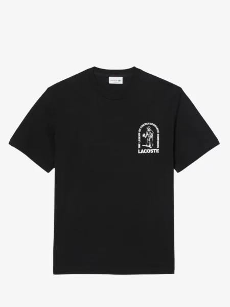 Футболка Lacoste черная