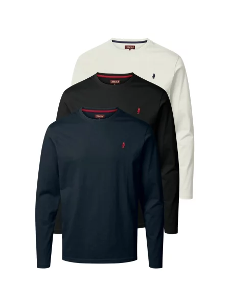 MCS Tričko Jack džínovina bílá