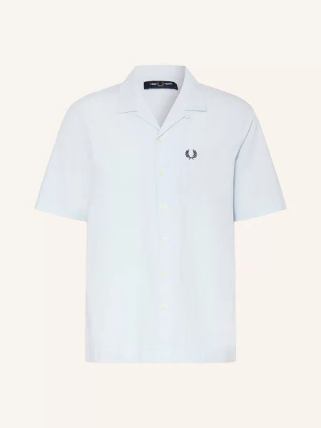 Fred Perry Resortová Košile Comfort Fit tmavě / tmavě modrá