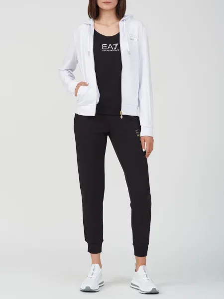 Костюмный спортивный костюм Ea7 Emporio Armani белый
