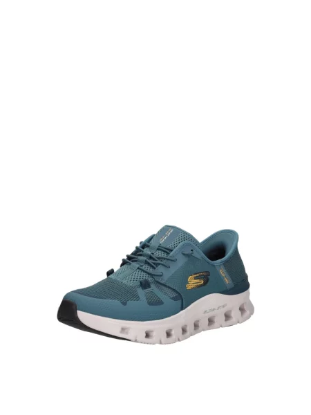 Sneakersy Skechers niebieskie