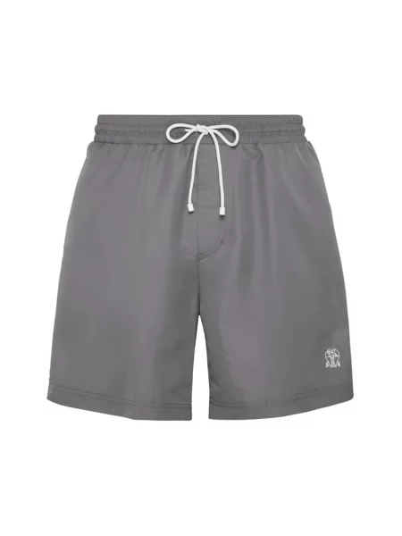 Kąpielówki Brunello Cucinelli szare