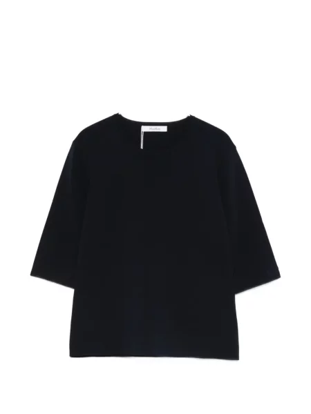 Top Max Mara scurt albastru