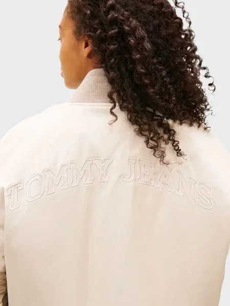 Джинсова куртка Tommy Jeans біла