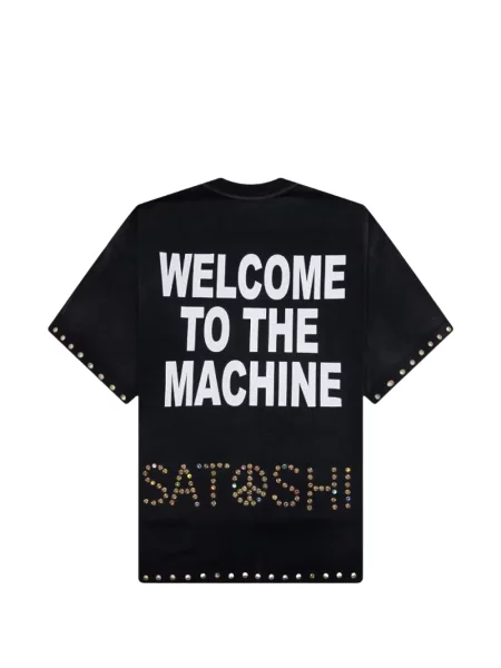 Μπλούζα Satoshi Nakamoto με σχέδιο μαύρο
