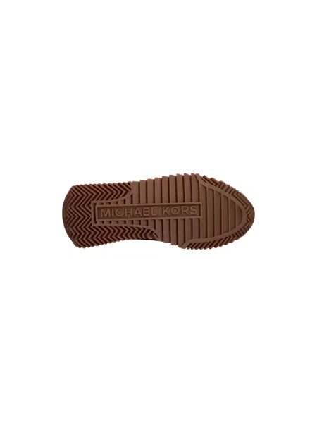 Sneakersy Michael Kors skórzane brązowe